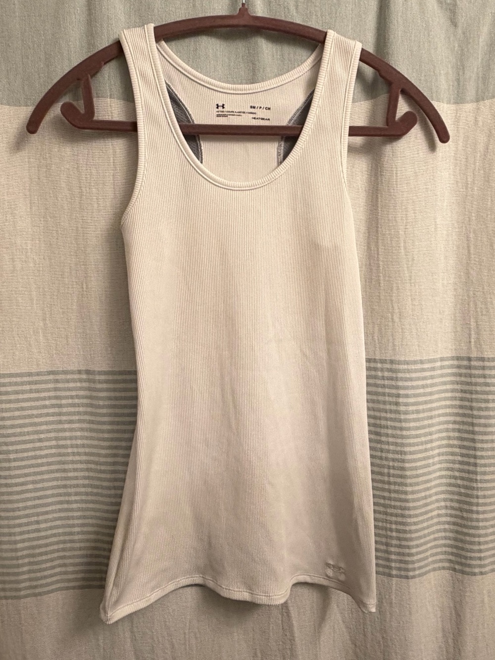 Under Armour heat gear ribbed tank